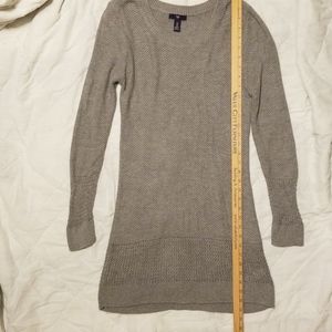 Gap gray tunic sweater
